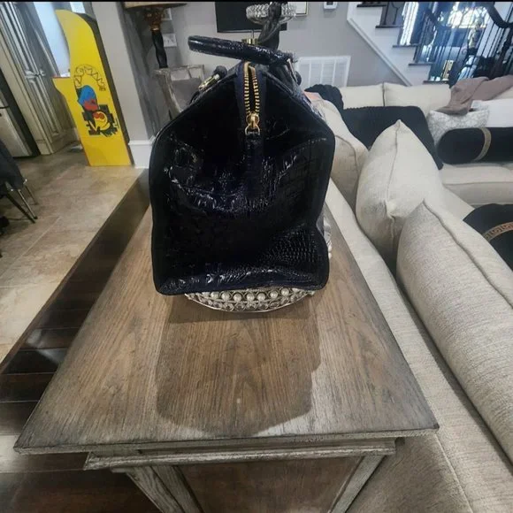 NWT Rare Color Authentic Blue Brahmin Genuine Leather Anywhere - Picture 7 of 11